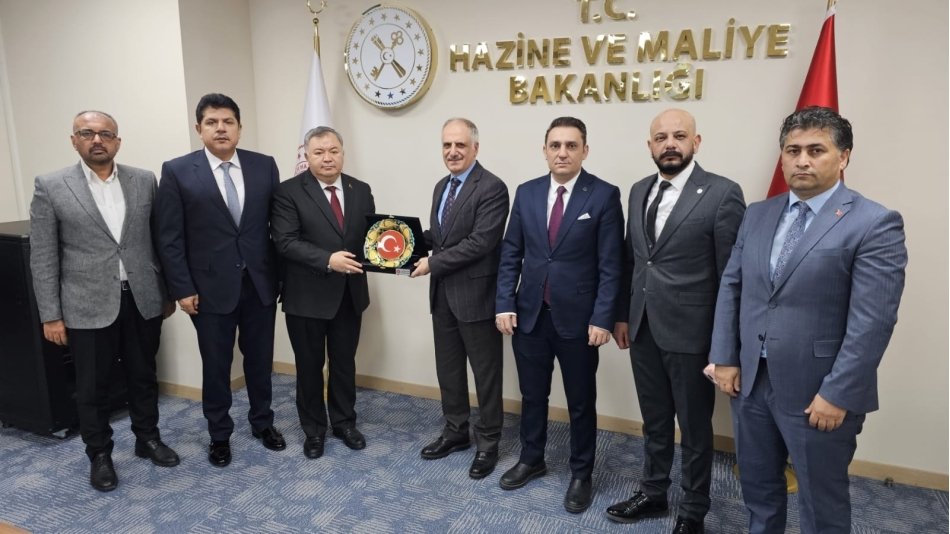 Hazine ve Maliye Bakan Yardımcısı Sayın Osman Çelik'e Ziyaret