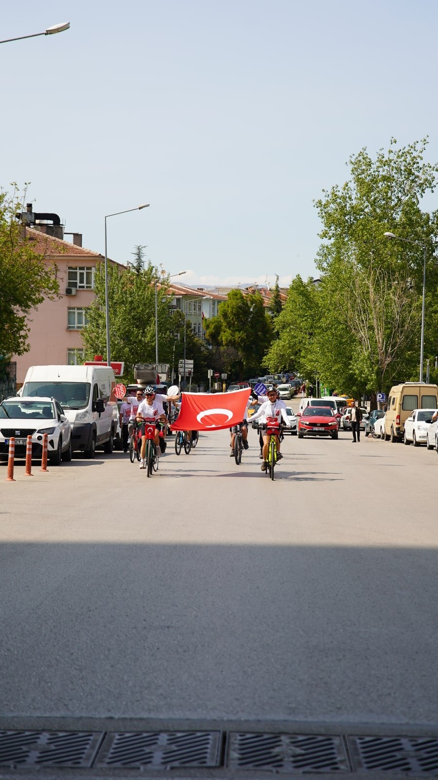 Teç-Sen ve Ünipersen Toplu Sözleşmeye Tepki Bisiklet Eylemi