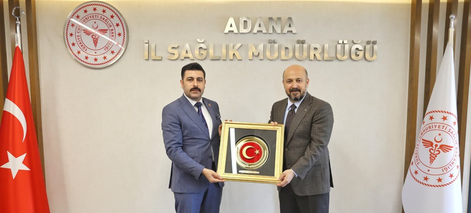ADANA İL SAĞLIK MÜDÜRÜ SAYIN UZM. DR. HALİL NACAR’A ZİYARETTE BULUNDUK. / 26.03.2026