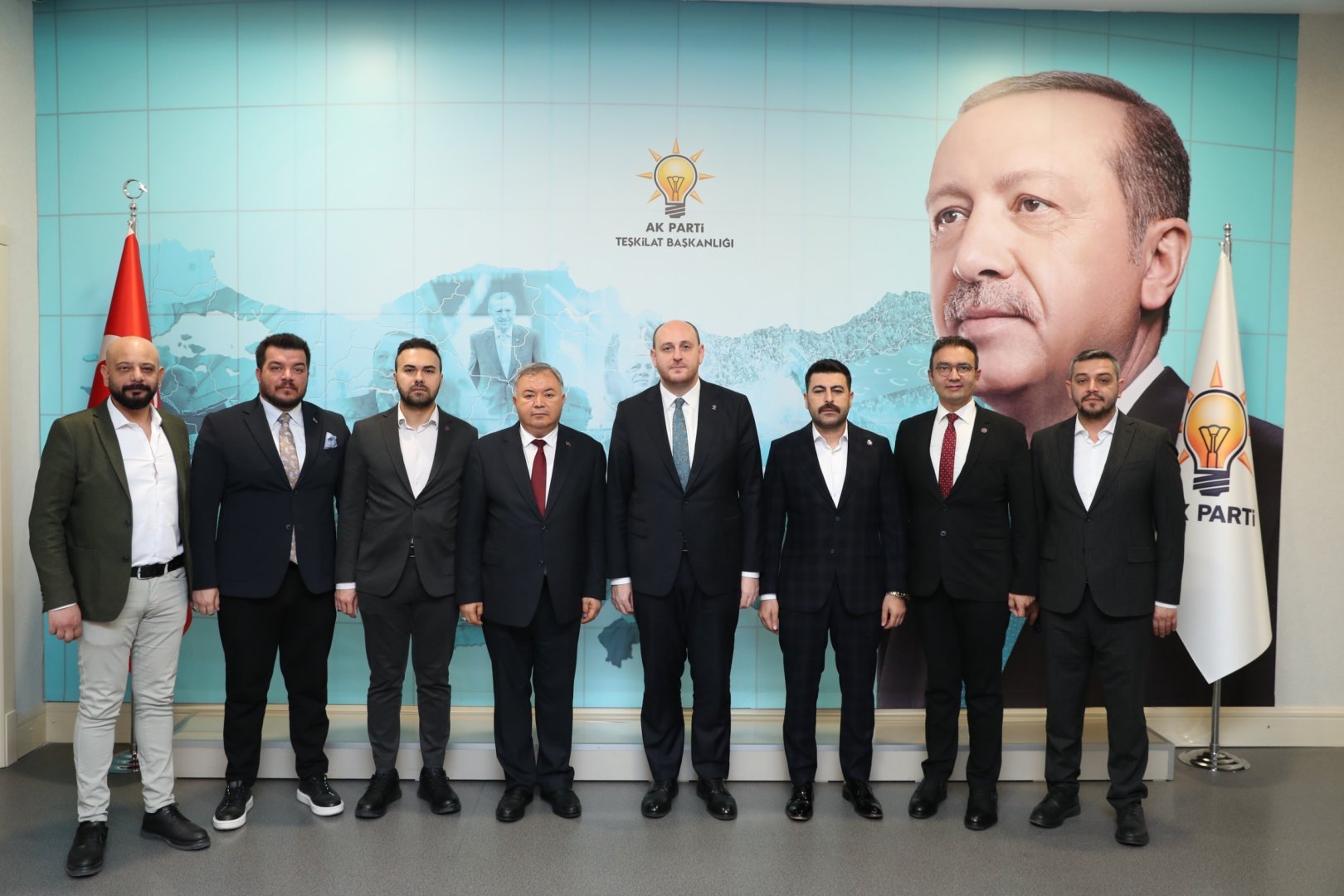 AK PARTİ GENEL BAŞKAN YARDIMCISI HÜSEYİN YAYMAN VE AHMET BÜYÜKGÜMÜŞ'E ZİYARET