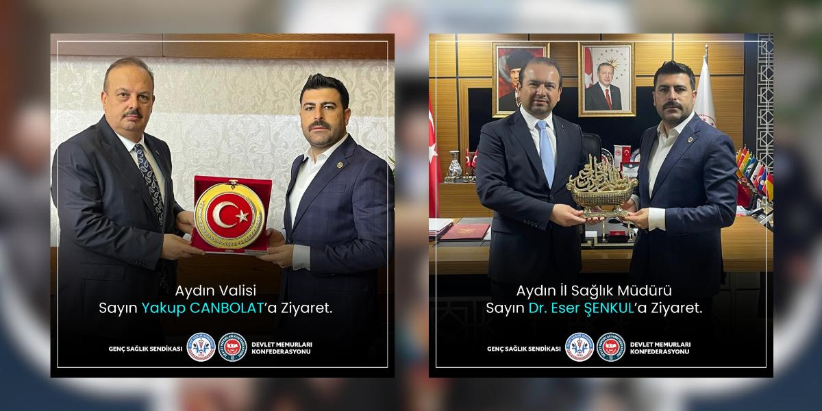 GENEL BAŞKANIMIZ AYDIN’DA RESMİ ZİYARETLERDE BULUNDU