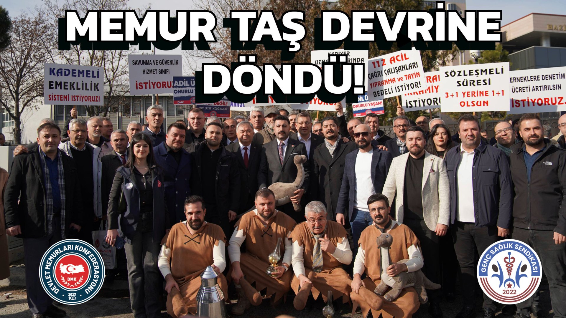 MEMUR TAŞ DEVRİNE GERİ DÖNÜYOR!